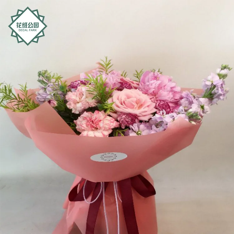 Hot Selling Florist Supplies Birthday Christmas Gift Packaging Wedding  Korean Wrapping Paper