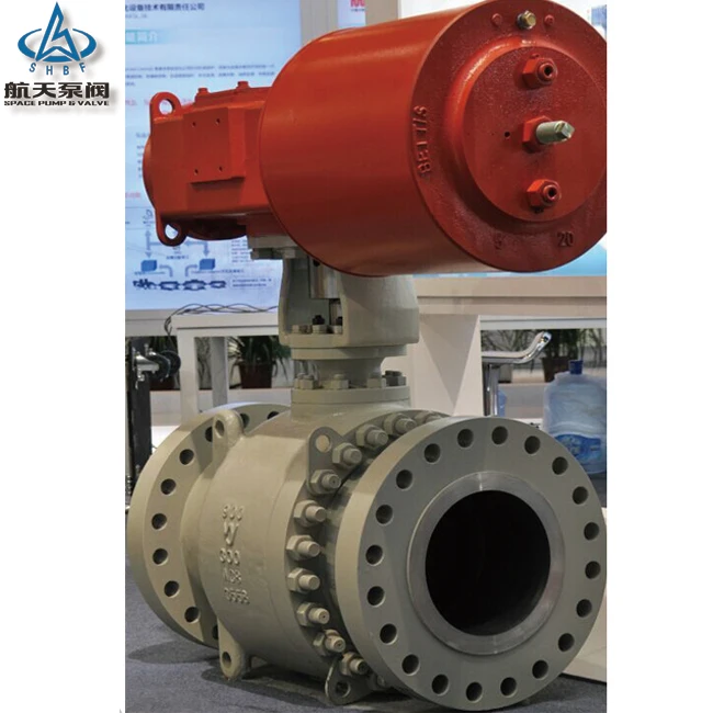 
Natural gas pipeline Pneumatic Ball Valves 