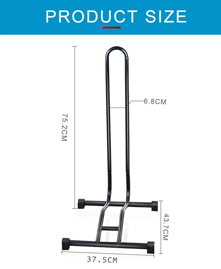 Customized Fat Bike Cycle Stand Bicycle Modern Parking Display Wheel Racks Accessories