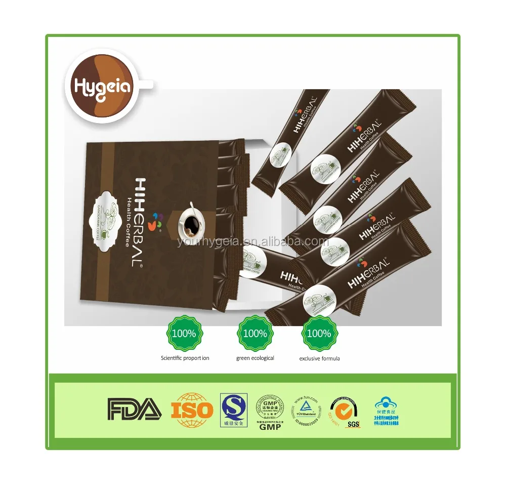 
health and beauty flavored instant coffee healthy weight loss coffee ganoderma coffee green tea 