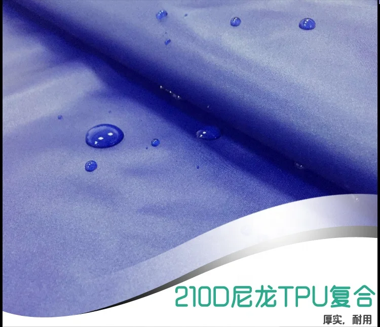 210D нейлон Оксфорд ткань ТПУ покрытая нейлон Оксфорд водонепроницаемая ткань для надувного материала