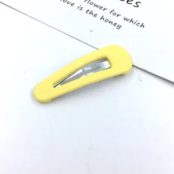 HC276 candy color acrylic hair clip classic BB clip