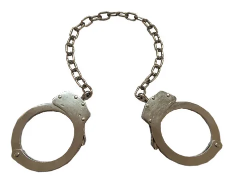 
High Quality Legcuffs for police with chain 