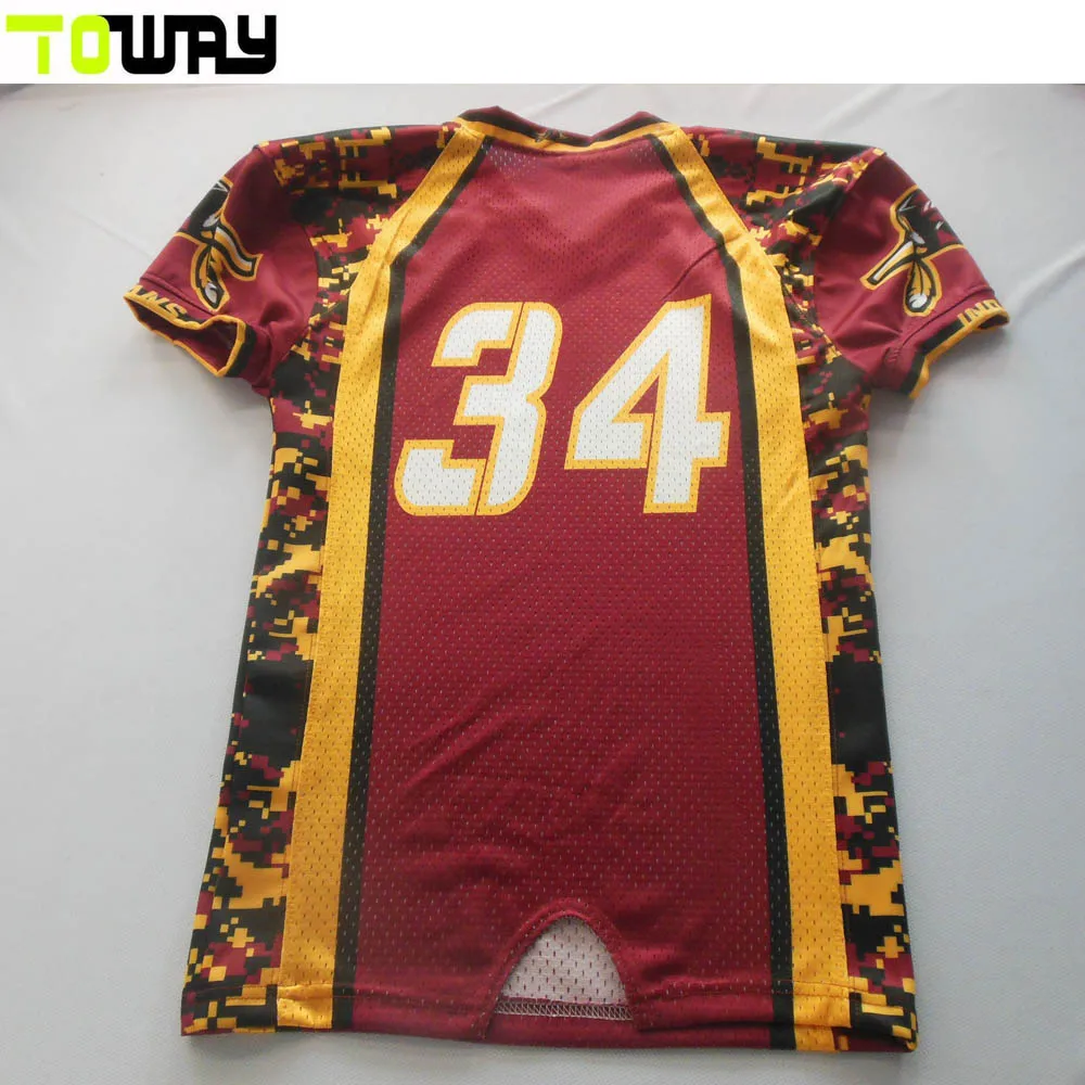 sublimation custom american football uniforms