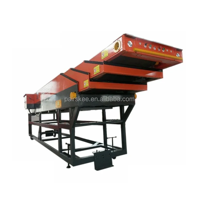 Shuangqi movable truck loading unloading movable telescopic belt conveyor with hydraulic lifting system
