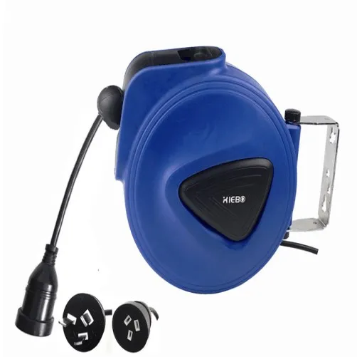 
12m auto-lock power cord reel 
