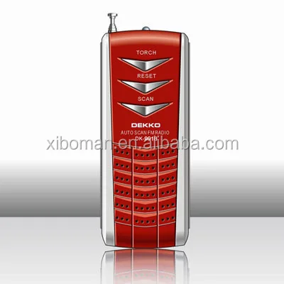 DK - 9918 OEM and ODM paint can shaped fm radio