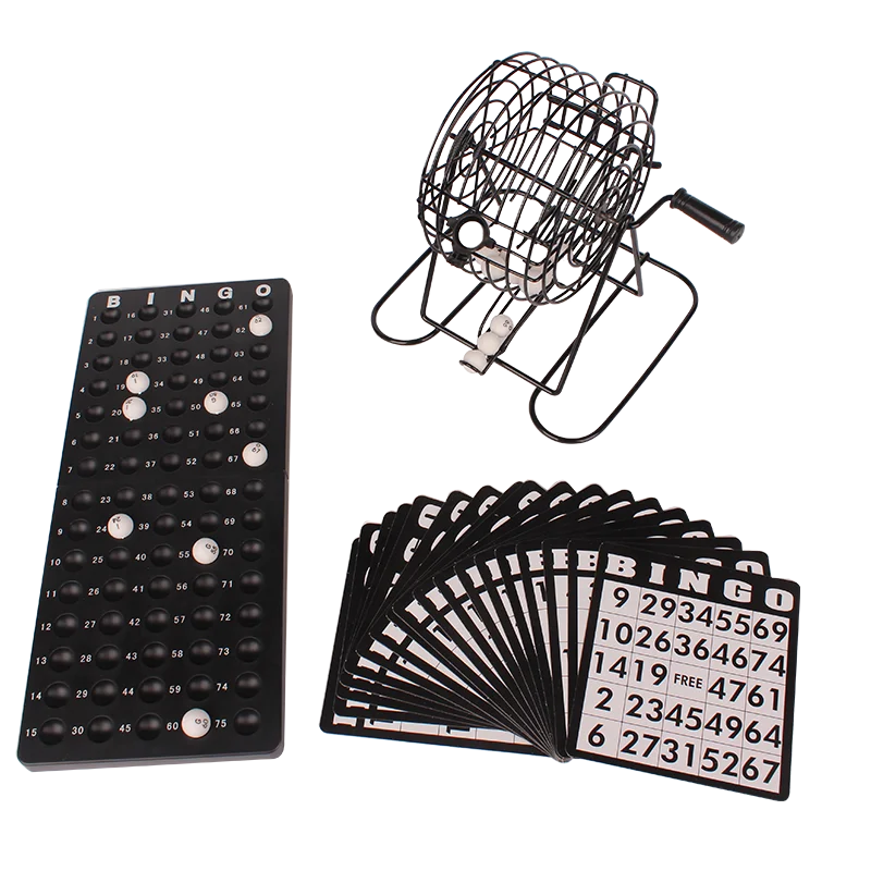 Custom made Deluxe Wire Cage Bingo Set