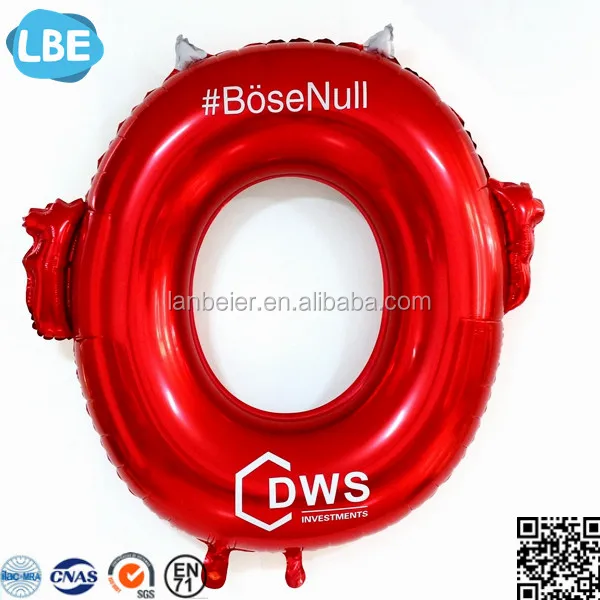 customized shape big foil material balloon folyo balon