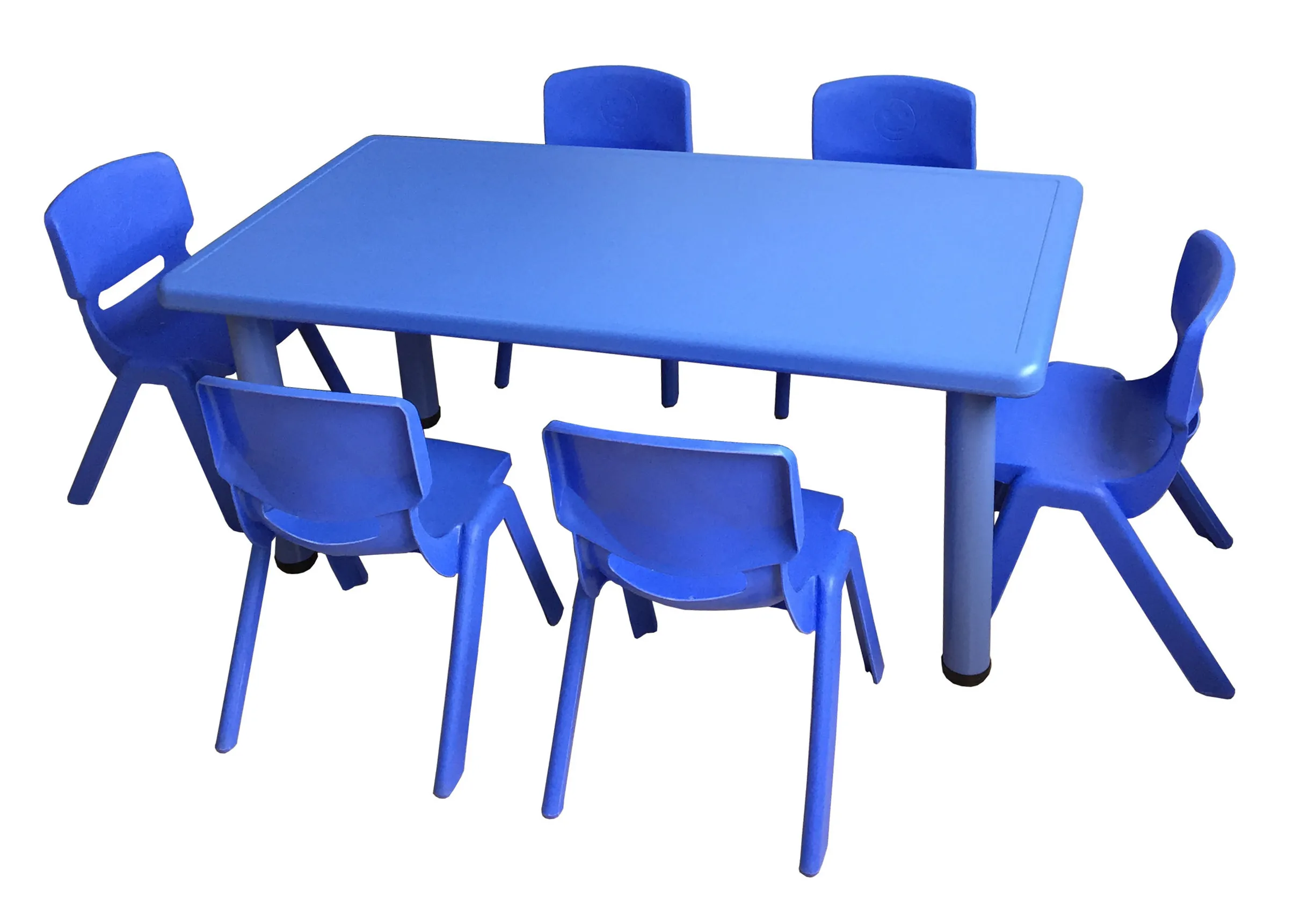 Школьная мебель в форме полумесяца для начальной школы прямоугольные/квадратные/круглые пластиковые детские столы