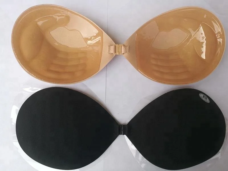 
Wholesale Strapless Bra Push Up Bralette Hand Massage Bra for Bikini Wedding Dress Women Silicone Bra Stick On Self Adhesive 