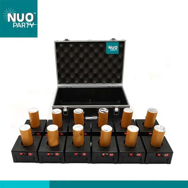 D08 8 12 cues remote wireless stage cold  fireworks ignition firing system