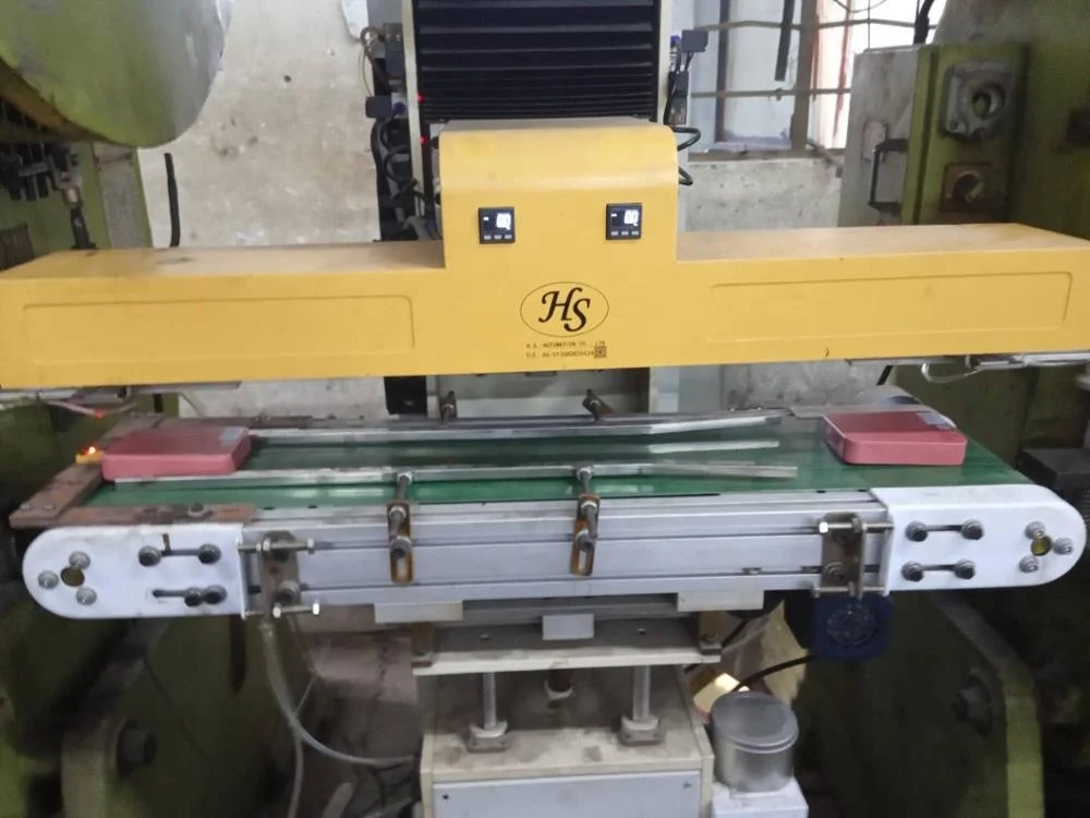 Custom PLC Control Pneumatic 2 Axis Robot Arm Manipulator conveyor for Tin box Making