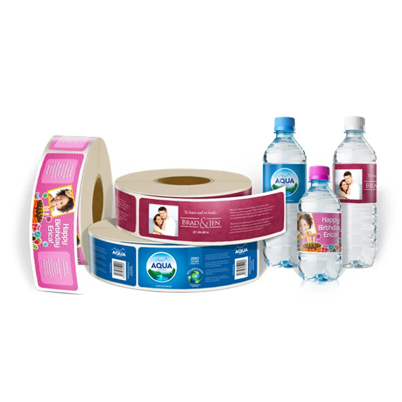 Hot sale high quality custom water bottle labels