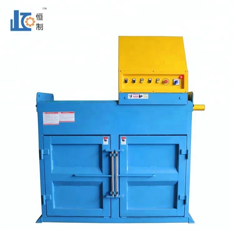 Vertical hydraulic multi chamber waste paper cardboard baler machine plastic baling machine
