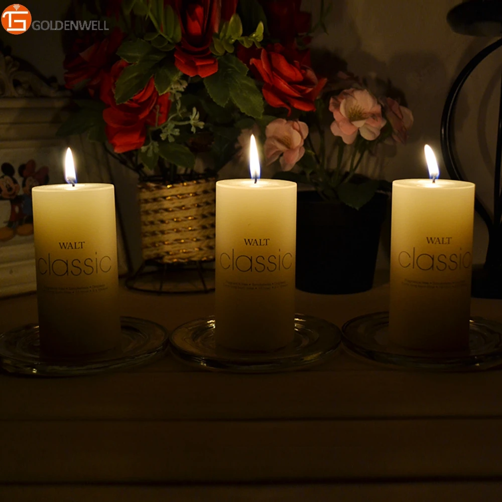[WALT]Classic Pillar Candle/Luxury Square Candle/Gift Paraffin Square Candle