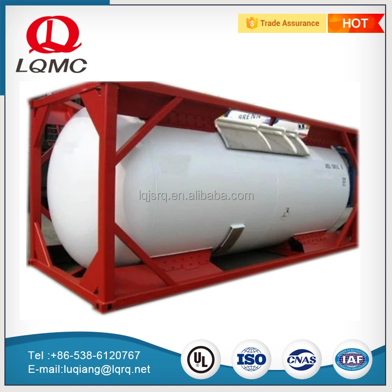 20000L carbon steel liquid storage iso tank containers price