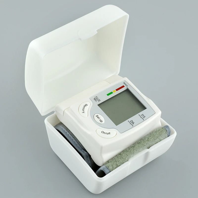 Portable Home Use Blood Presure Testing Equipment Digital Wrist Blood Pressure Monitor
