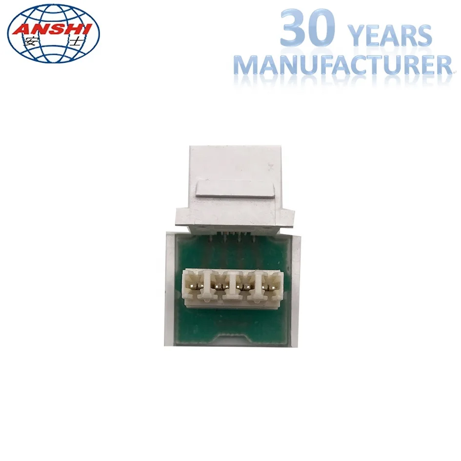 ANSHI Cat 3 голосовой Телефон 90 градусов keystone jack