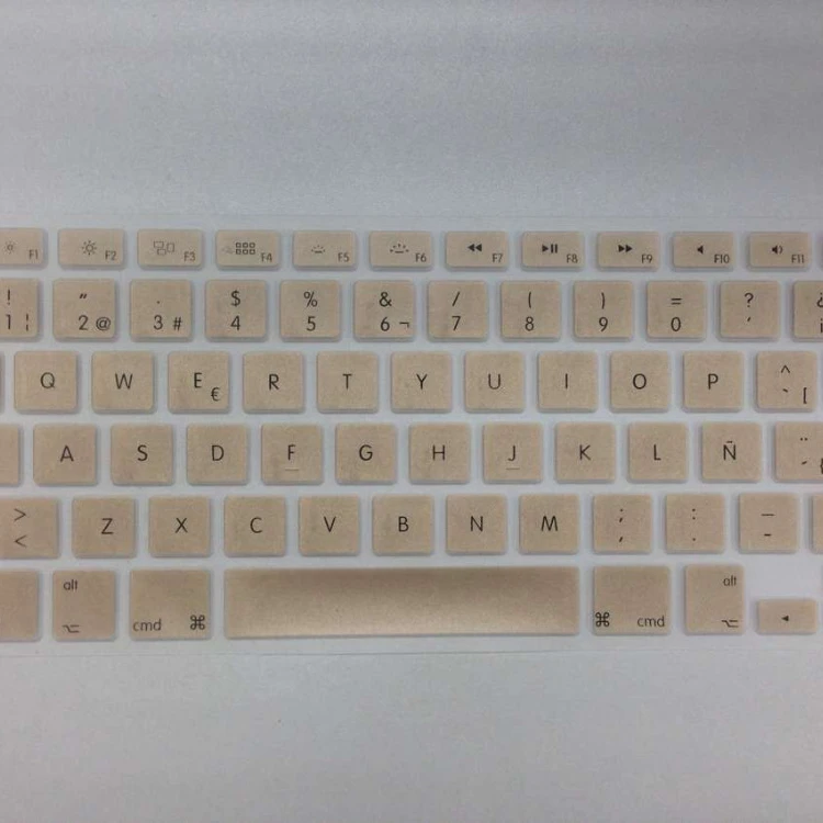 Защитный чехол для клавиатуры ноутбука Macbook с Европейским