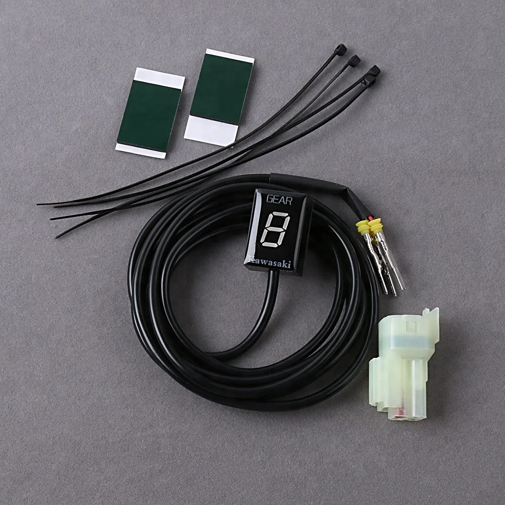 Motorcycle Ecu Mount 6 Levels Speedometer Gear Display Indicator For Kawasaki Z300 ER6N Z1000SX VN 900 Ninja 300 Z1000 Z800 Z750