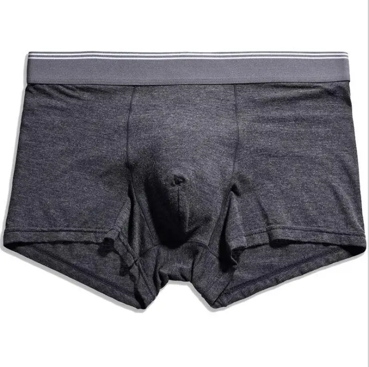 170-180 GSM Basic Young Mens Modal Boxer Brief Design Your Own Underwear for Men Plus Size Boxer Shorts Man