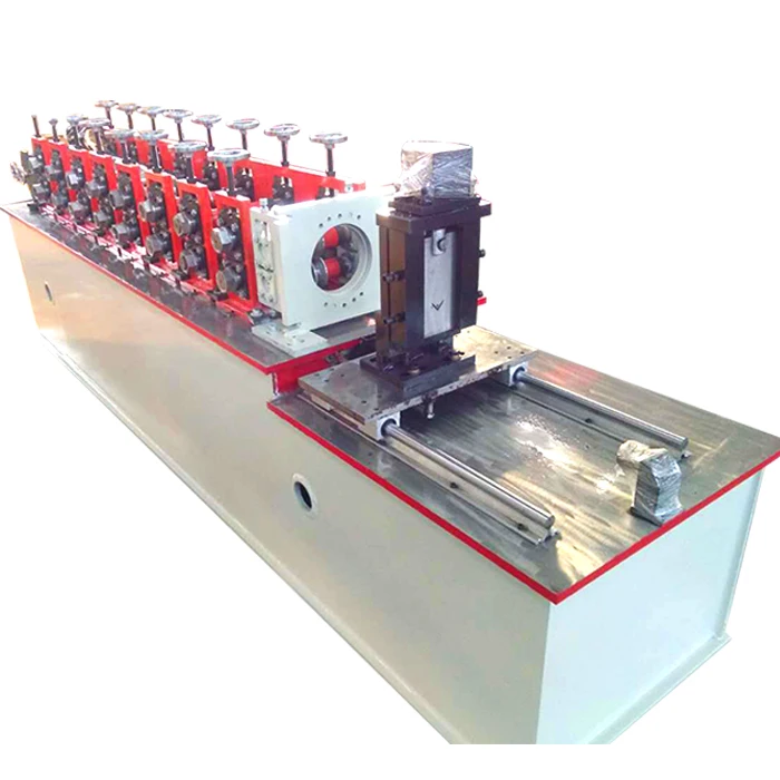 Corner bead light gauge steel frame keel rolling shutter slats roll forming machine for building