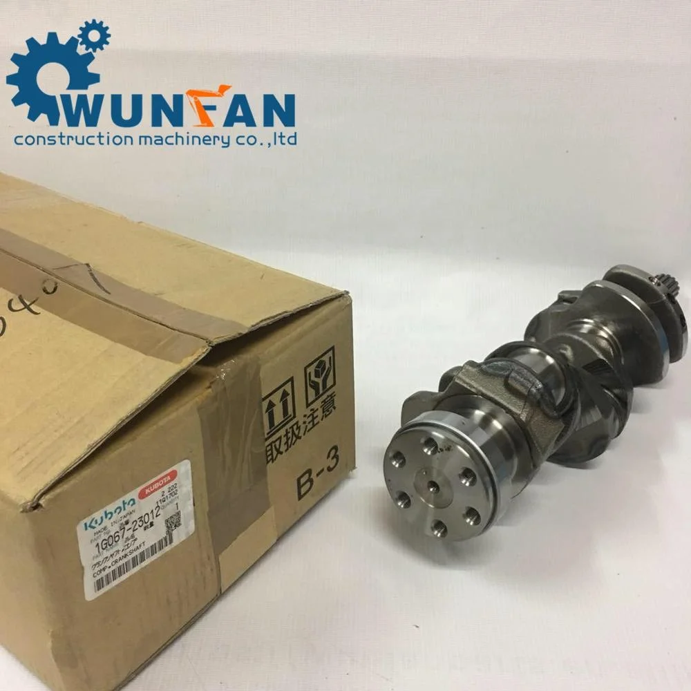 Genuine Kubota D1005 engine spare parts 1G067-23012 crankshaft