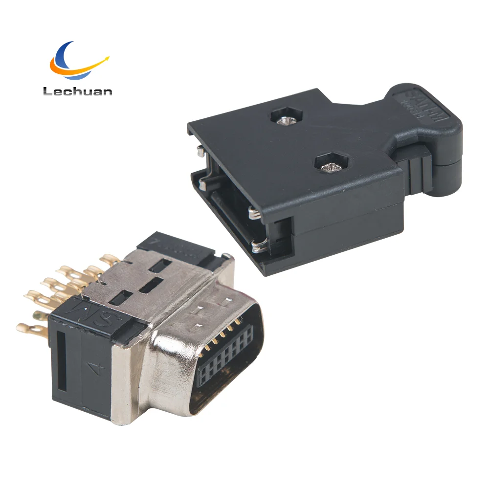 3M 14Pin Buckle type SCSI MDR I/O connector 10114-3000PE