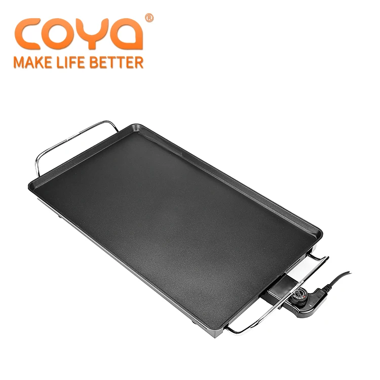 Алюминиевый мини открытый и закрытый прямоугольный барбекю гриль Электрический Гриль