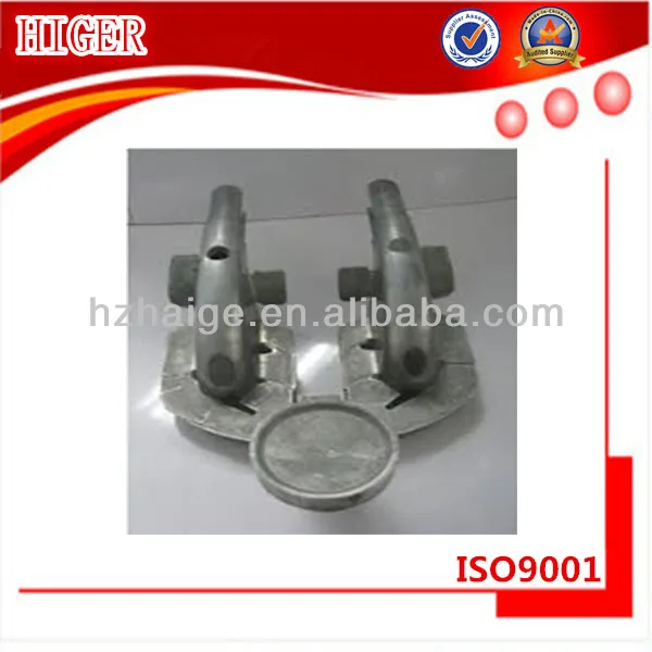 алюминиевые части заливки формы от alibaba/китайский производитель