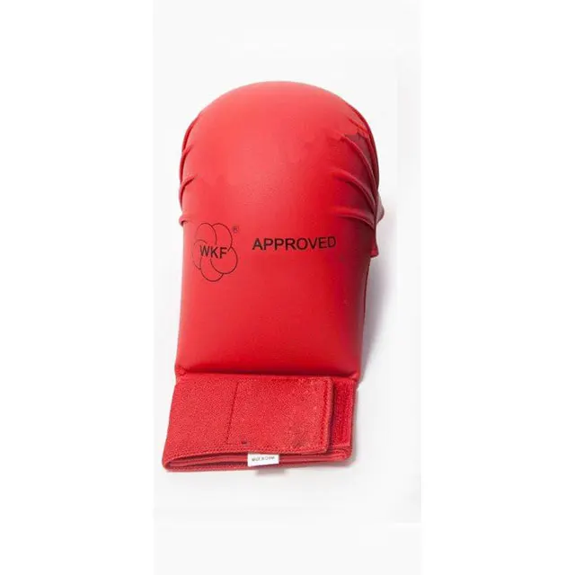 WKF Karate Mitts Karate Sparring Gloves Traditional Karate Hand pad with thumb
