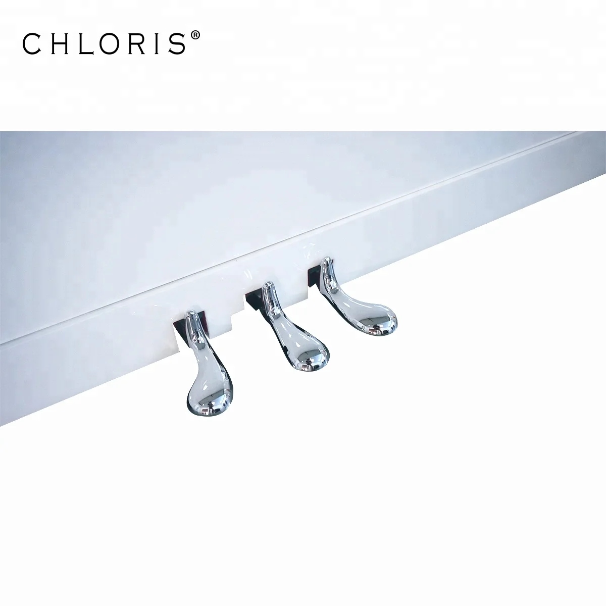 Chloris  Klavier White Upright Wooden Piano for kids 123 music keyboard instrument