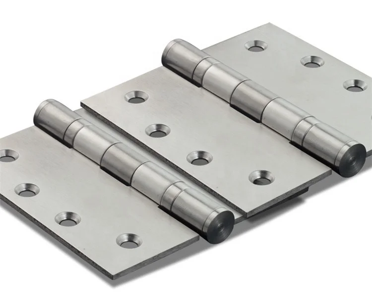 102x102 Satin Stainless Steel Wide Door Hinges