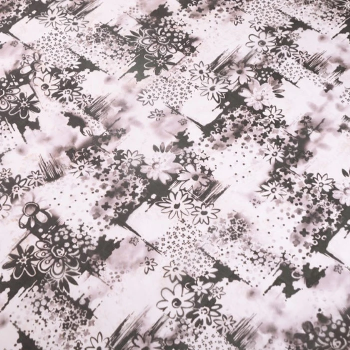 Шелковая ткань с Африканским принтом, шелковая атласная органза 12 мм