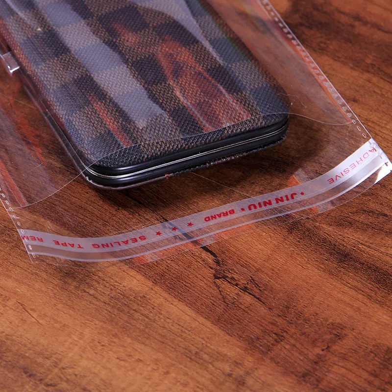 6*9inches Cellophane Polybag Clear Printing Opp Bag With Self Adhesive Flap