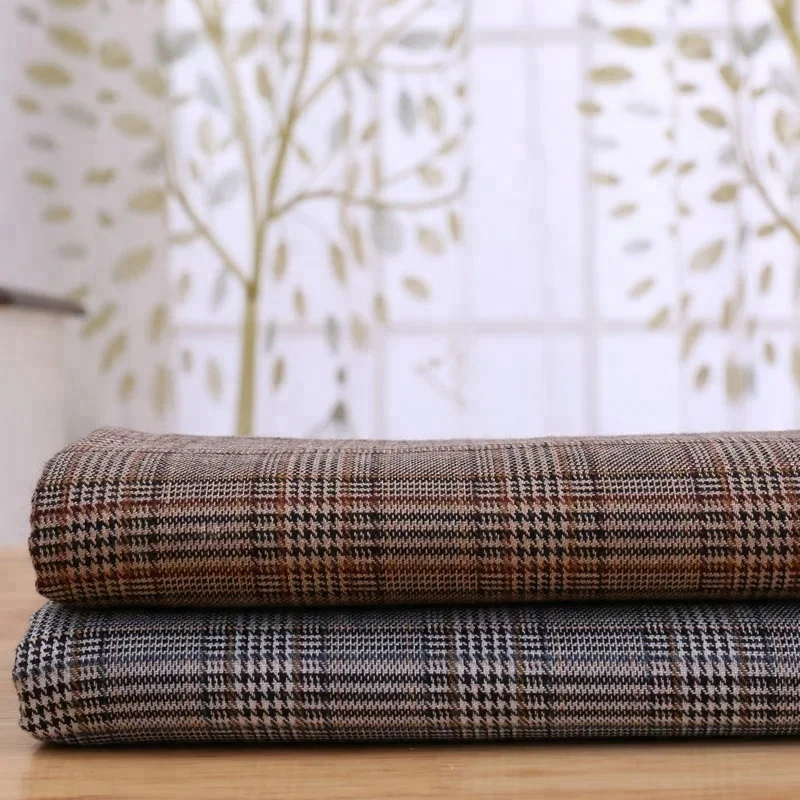 high quality wholesale check design tr suiting chinese supplier fabric
