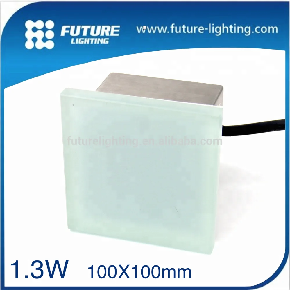 
size customized for square plaza waterproof built-in concrete floor light 