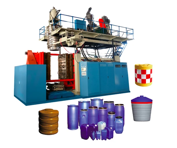 
500-2000 liter 5 layer extrusion plastic molding machine 