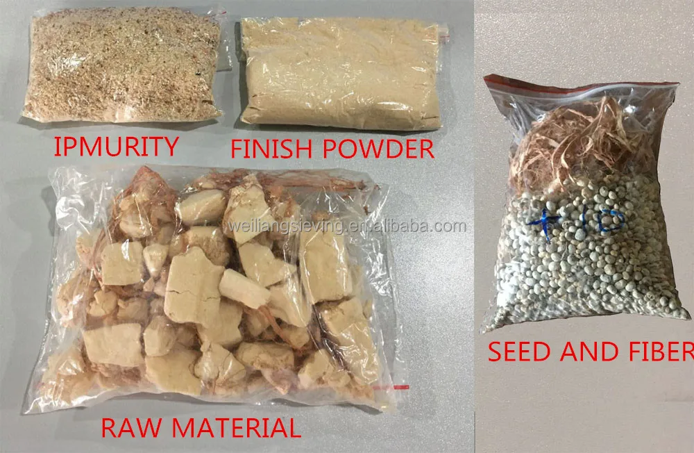 baobab powder processing machine vibrating screener