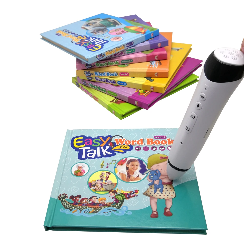 Kids English Words Dictionary Talking Pen Reading Pen Speaking Pen Books