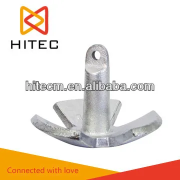 морское оборудование алюминиевый окрашенный реки якорь