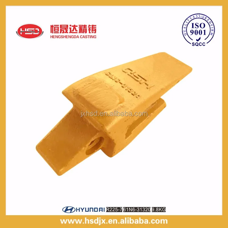 BUCKET TEETH 61N6-31320 ADAPTER TOOTH TEETH HOLDER FOR R225-7 EXCAVATOR