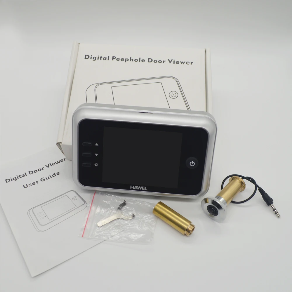 Электронный дверной глазок HT- DM12-R со встроенной памятью