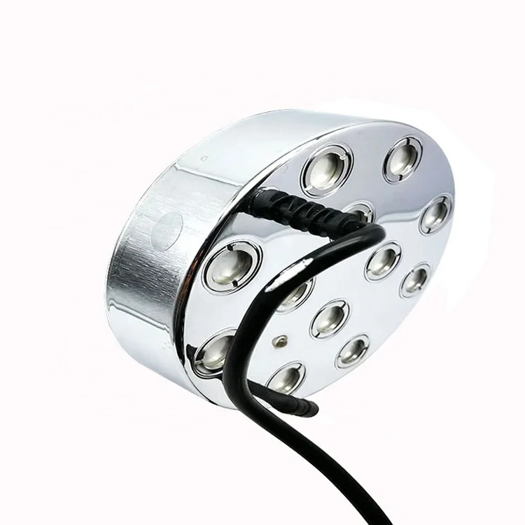 
12 Heads Garden Ultrasound Atomizer Water Cooling System Cool Mist Humidifier Ultrasonic Mist Maker 