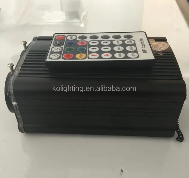 
RGBW 7 Colors Changing Dual Port Plastic Fiber Optic Projectors 