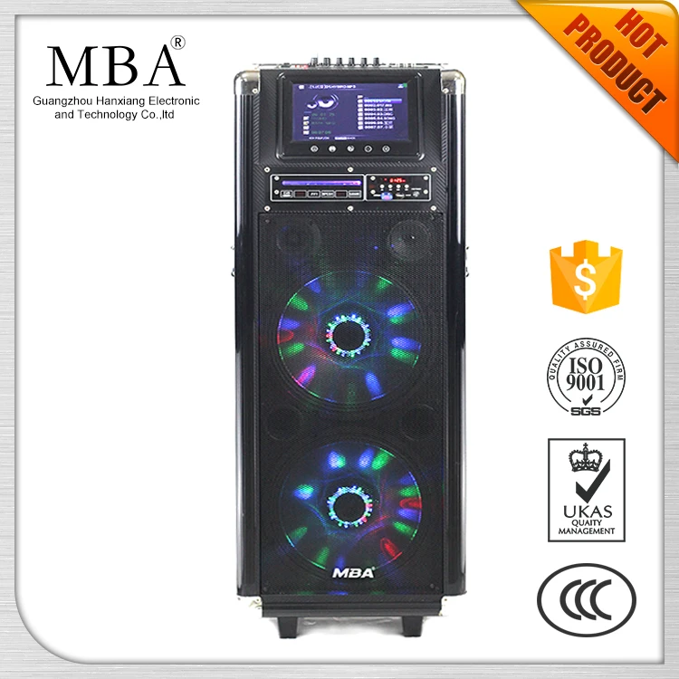 МДФ древесины активная стадия динамик с тягой тележки