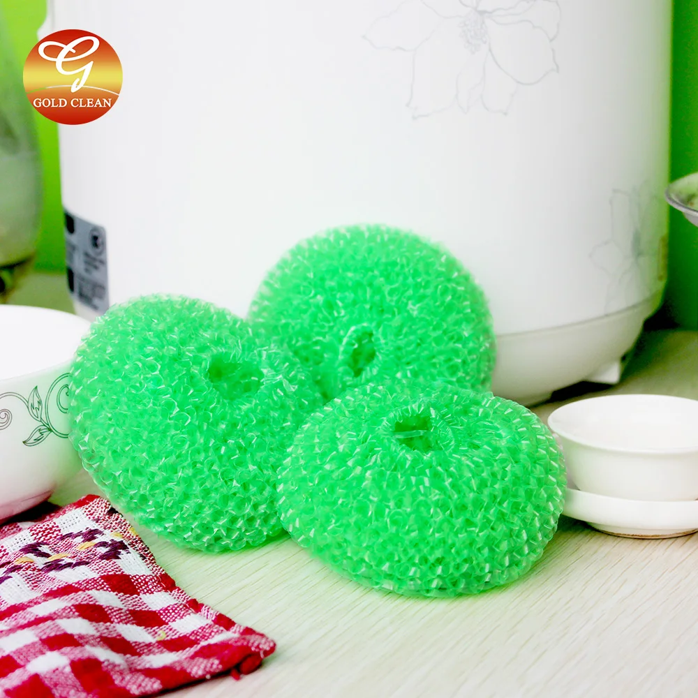 PP Dish Scrubber Scouring Pads Tough and Durable - Non-Scratch for Non-Stick Cookware