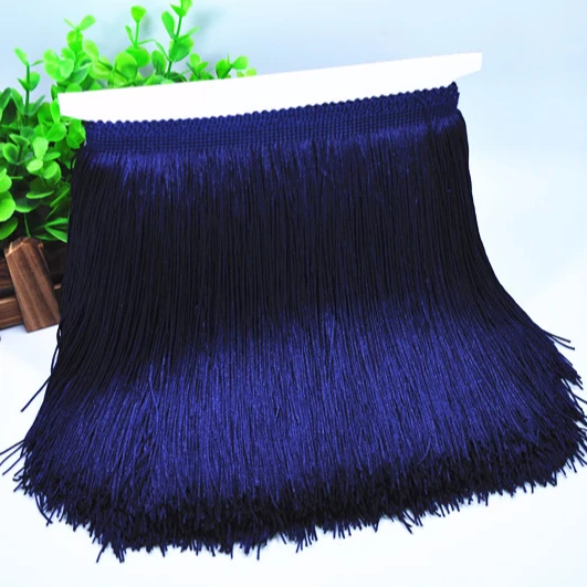 Wholesale 15CM High Quality Polyester Double Thread FringeTassel for Dress Decoration