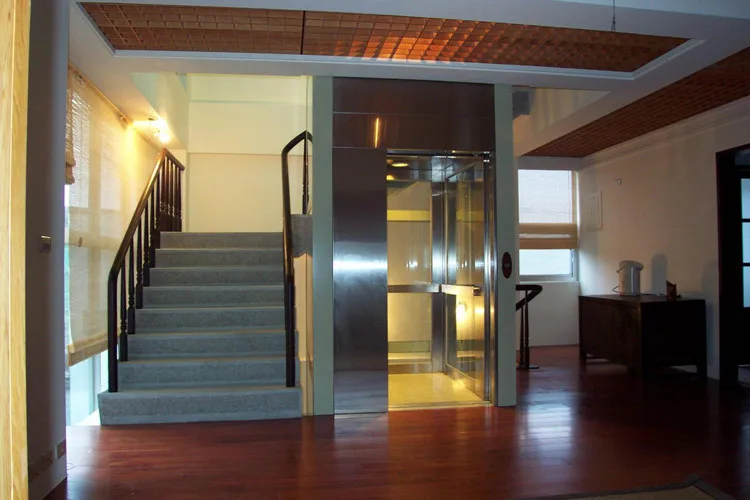 MRL Safe and Stable Price Cheap Glass Home Elevator